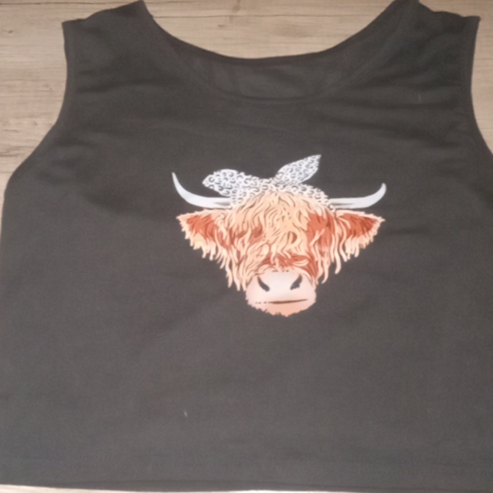 Black XS tank top crop top
